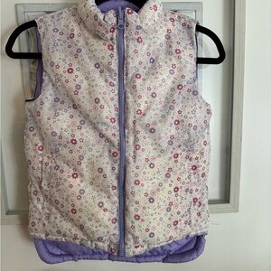 Floral Purple Kids Vest